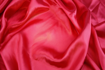 Red silk