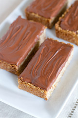 Butterfinger Oatmeal Bar overhead
