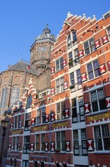Obraz premium maison d'amsterdam