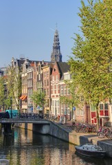 Naklejka premium pont d'admsterdam