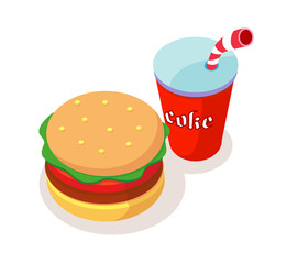 vector icon fastfood