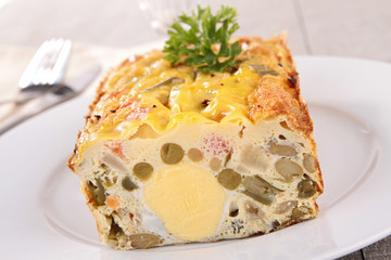 terrine/ vegetable cake