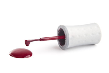 Isolated Nail Polish