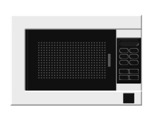 Obraz premium Microwave oven