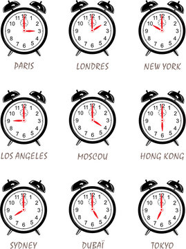 DECALAGE HORAIRE