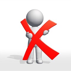 Negative (white man)