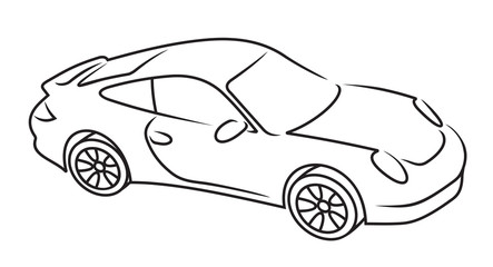 Car line art