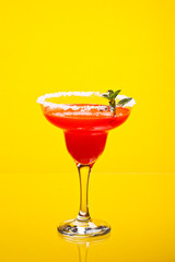 Watermelon martini drink