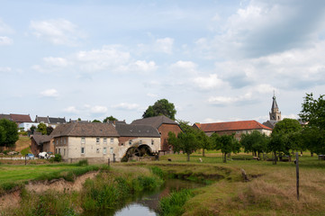 Fototapeta na wymiar Village Wijlre in Dutch Limburg