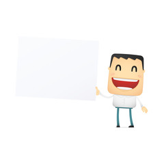 funny cartoon casual man