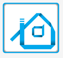 vector icon of a house