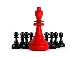 Leadership - concept illustration