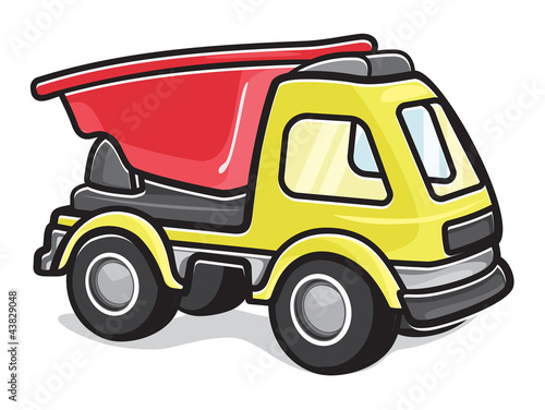 "Kids toy truck" Stock image and royalty-free vector files on Fotolia.com - Pic 43829048