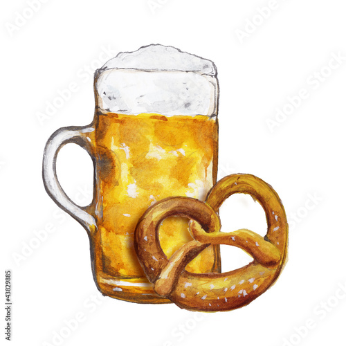 &quot;Bier und Brezel&quot; zdjęć stockowych i obrazów royalty free