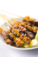famous food, malaysian satay