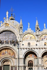 Fototapeta na wymiar Basilique Saint-Marc à Venise - Italie