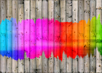 Colour Fence bright