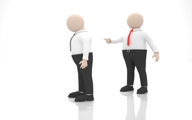 Office scenes (dismissal)