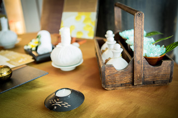 Spa and wellness setting