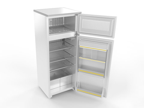 Refrigerator (open)
