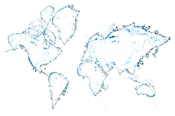 world map