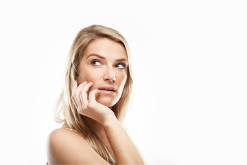 Fototapeta premium Elegante selbstbewusste Frau