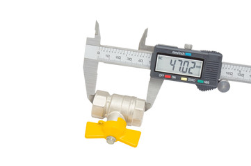Water valve set and Vernier caliper