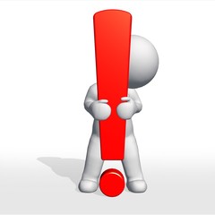 Exclamation (white man)