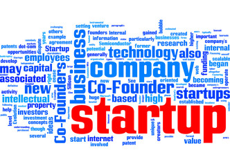 Obraz premium startup