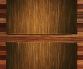 Two Wooden Planks Background