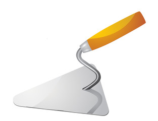 Trowel isolated on white background