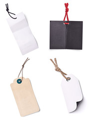 price label blank note shopping