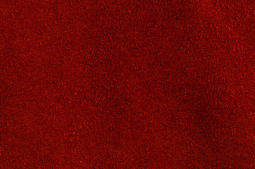 Red leather
