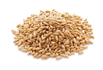 Foto op Canvas oat grains © Okea