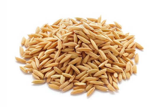 unmilled rice grains