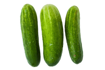 green cucumbers
