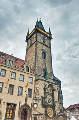 Fototapeta na wymiar Zegar astronomiczny w Pradze, Republika Czeska