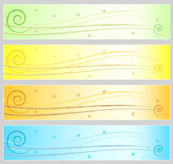 Curl banners