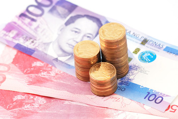 Philippine Currency 2010 issue of various denominations