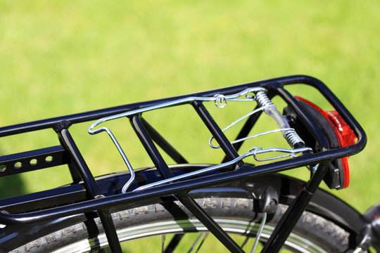 Fototapeta tail of a trekking bike