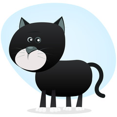 Cartoon Black Cat