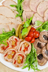 meat tenderloin with prune