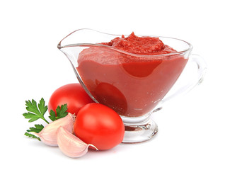 Tomatoes paste with spices