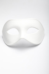 white mask