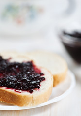 Bread with jam