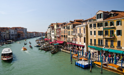 Fototapeta na wymiar Canal Grande w Wenecji