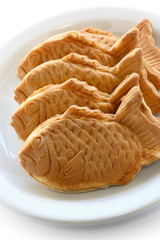 taiyaki, japanese fish shape cake