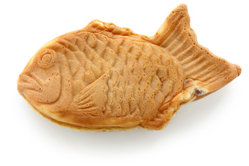taiyaki, japanese fish shape cake