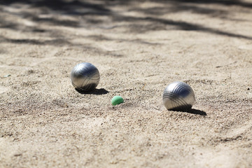 jeu de pétanque
