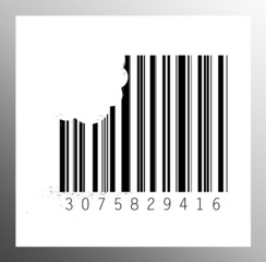 Barcode - angeknabbert